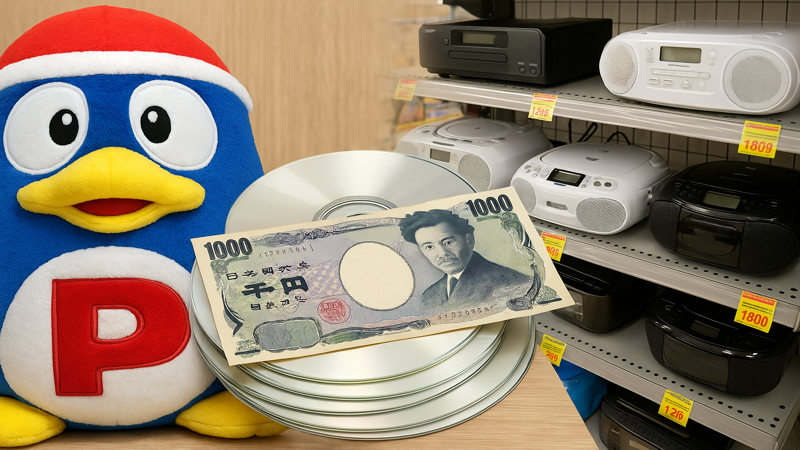 1.ドンキで安いCDプレーヤーが買える理由と価格帯