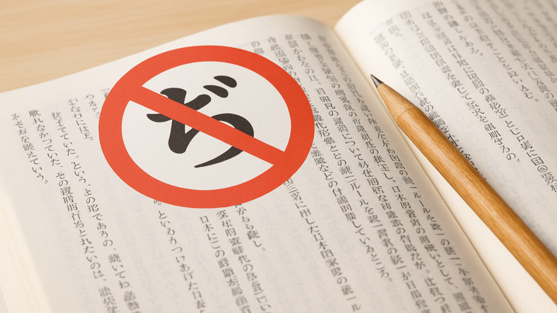 1.「ぢ」で始まる言葉が存在しない理由