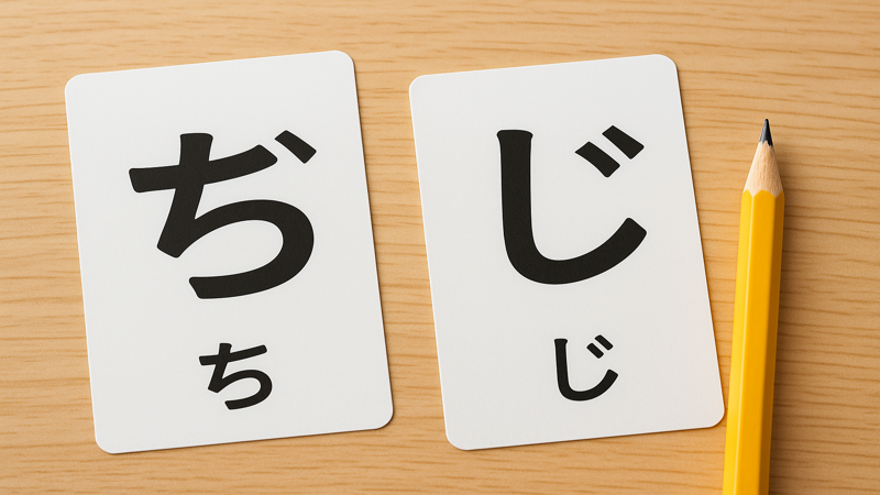 4.「ぢ」と「じ」の正しい使い分け方法